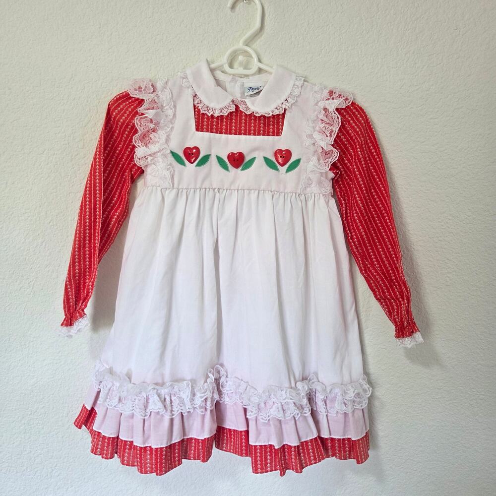 Vintage Fayette Christmas Dress 5t/6
